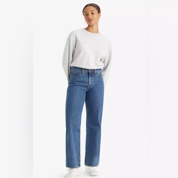 Levi's|Women’s 94 baggy jeans,medium wash high rise in classic style•••size 25 - Picture 2 of 15